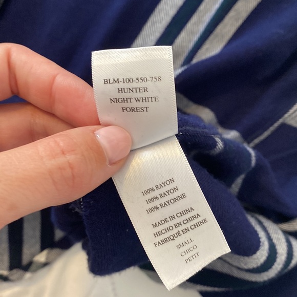 Blue Rails flannel - Picture 3 of 3